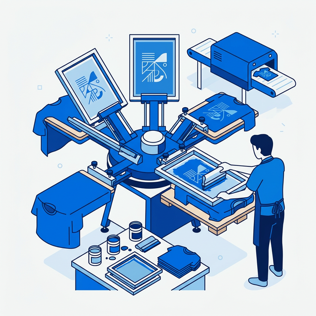 BellzPrintz screen printing process